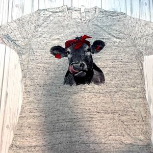 Bandana Cow Head